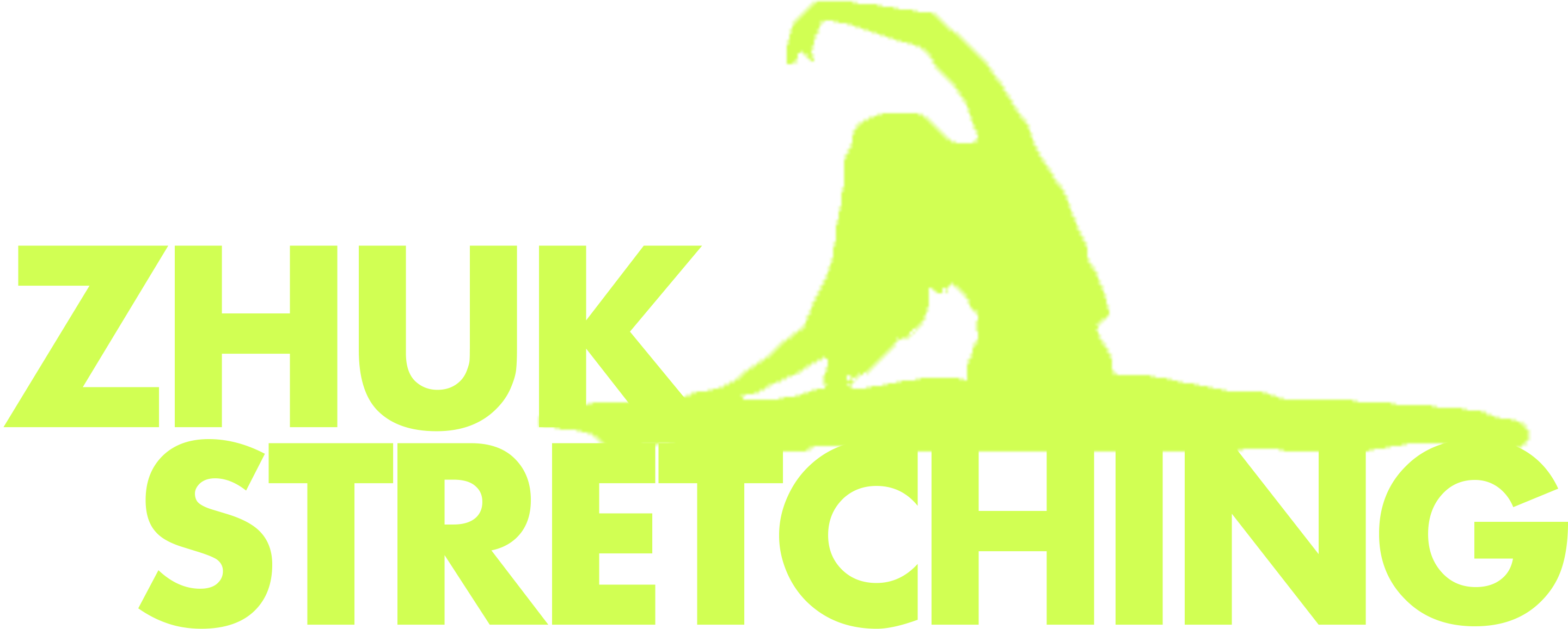 Логотип студии шпагата и растяжки в Жуковском - Zhukstretching